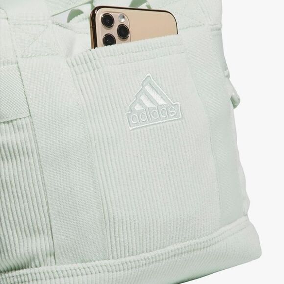 Adidas Corduroy Mini Tote Bag- Linen Green - Picture 5 of 11